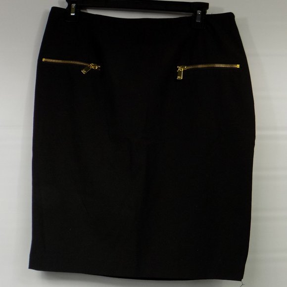 Michael Kors Black Mini-Skirt Size 8P - Picture 1 of 7